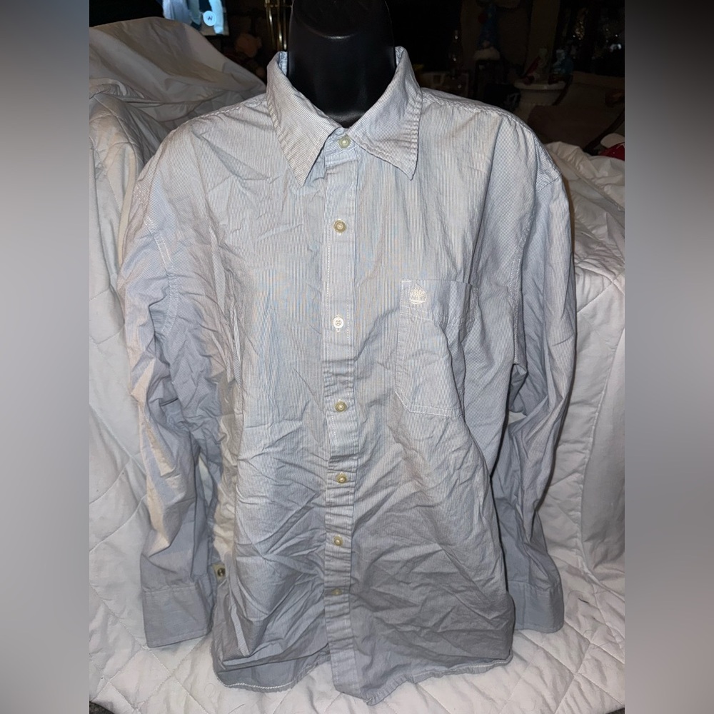 TIMBERLAND Button Down Stripped Shirt